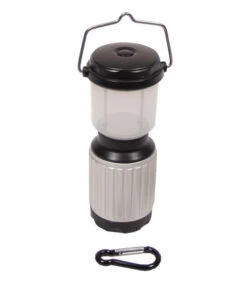 17 LED Lanterne De Camping, Argent-noir, Résistant à L'eau