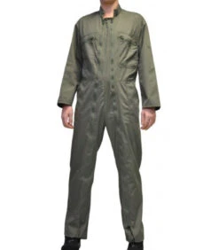 Combinaison Double Ouverture Kaki - Vert Homme