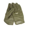 Gants Tactiques En Cuir Vert Olive -Militaire Équipement Magasin Gants tactiques militaire en cuir Vert Olive