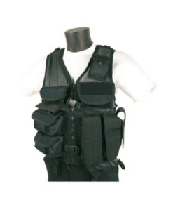 Gilet De Combat Force Intervention Noir -Militaire Équipement Magasin Gilet force intervention noir 3