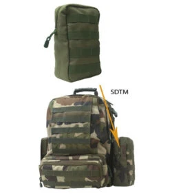Sacoche Militaire SDTM Latérale Molle Vert