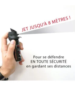Bombe Lacrymogène Aérosol De Défense Gel Poivre à Jet 100 ML -Militaire Équipement Magasin aerosol de defense gel poivre a jet 100 ml 1