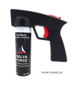 Bombe Lacrymogène Aérosol Poignee NG Anti Agression Red Pepper 100 ML
