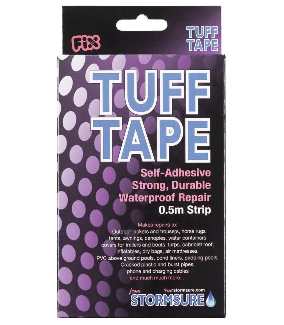 STORMSURE Bande Adhésive Réparation 50 X 7,5 Cm Tuff Tape 3 STORMSURE Bande Adhésive Réparation 50 X 7,5 Cm Tuff Tape