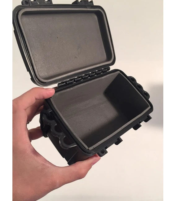 Boîte De Rangement étanche 17 X 11,5 X 8 Noir 7 Boîte De Rangement étanche 17 X 11,5 X 8 Noir – Image 5