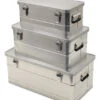 Boites Alu Lot De 3 34L/55L/100L -Militaire Équipement Magasin boites alu lot de 3 34l 55l 100l