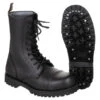 Bottes 10 Trous "Pure Trash" Noir -Militaire Équipement Magasin bottes 10 trous pure trash noir embout en acier vices