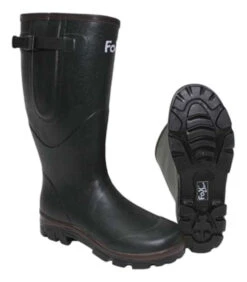 Bottes En Caoutchouc Doublure Néoprène Kaki