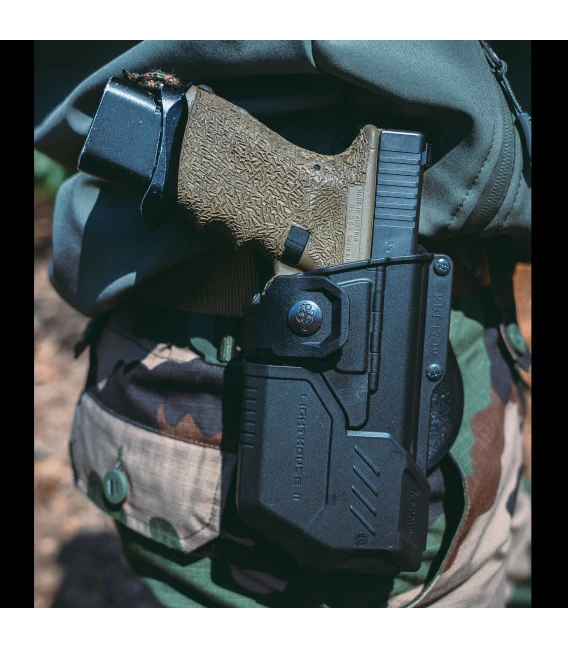 Bundle Holster Rigide Rotatif Pr Glock 19/23/32 Avec Lighthouses 10 Bundle Holster Rigide Rotatif Pr Glock 19/23/32 Avec Lighthouses – Image 8
