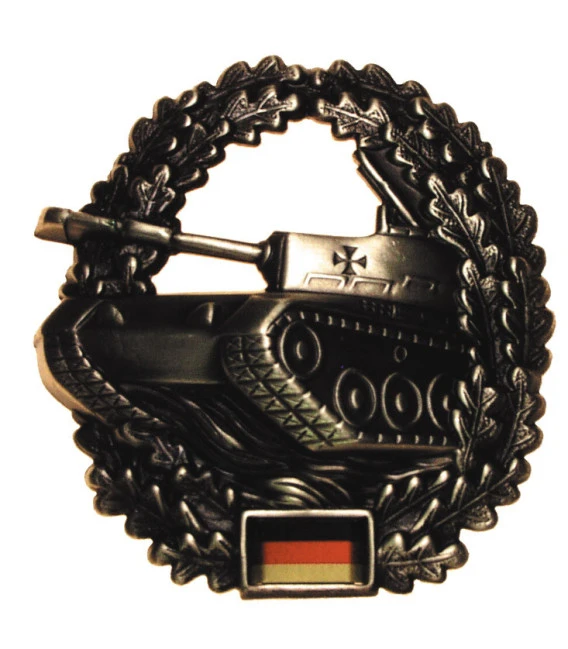 BW Insigne De Béret, "Panzertruppe", Métal 3 BW Insigne De Béret, "Panzertruppe", Métal