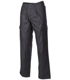 Pantalon BW Moleskine Noir Grandes Tailles