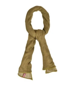 Chèche Filet Uni Ocre