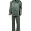 Combinaison De Pluie, Vert, Polyester -Militaire Équipement Magasin combinaison de pluie vert polyester