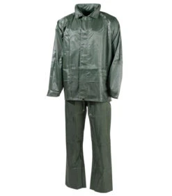 Combinaison De Pluie, Vert, Polyester