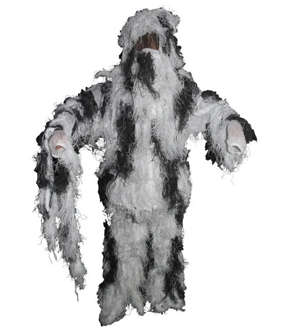 Combinaison, "Ghillie Suit", Camou Neige 3 Combinaison, "Ghillie Suit", Camou Neige