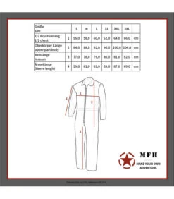 Combinaison "Security", Noir -Militaire Équipement Magasin combinaison security noir 2