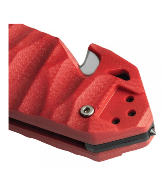 Couteau De Poche Cac® S200 Serration G10 Rouge 6 Couteau De Poche Cac® S200 Serration G10 Rouge – Image 4