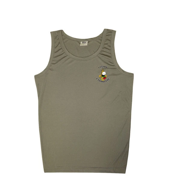 Debardeur Cooldry Vert Serigraphie Legion 3 Debardeur Cooldry Vert Serigraphie Legion