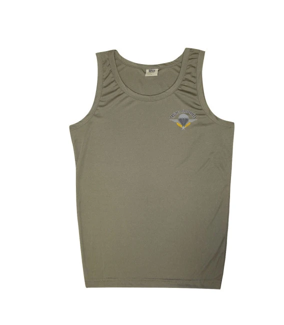 Debardeur Cooldry Vert Serigraphie Para 3 Debardeur Cooldry Vert Serigraphie Para