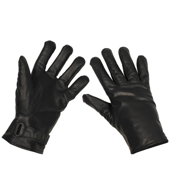 Gants Cuir BW Doublure Noir 3 Gants Cuir BW Doublure Noir