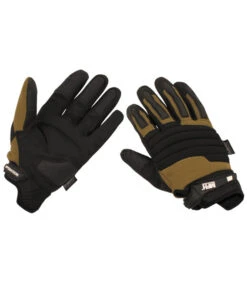 Gants, "Operation", Noir/coyote Tan