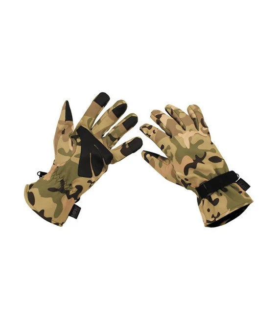 Gants Softshell Operation Camou 3 Gants Softshell Operation Camou