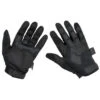 Gants Tactiques, "Attack", Noir -Militaire Équipement Magasin gants tactiques attack noir