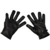 Gants "western", Noir, Cuir,cordon, Fourré -Militaire Équipement Magasin gants western noir cuircordon fourre