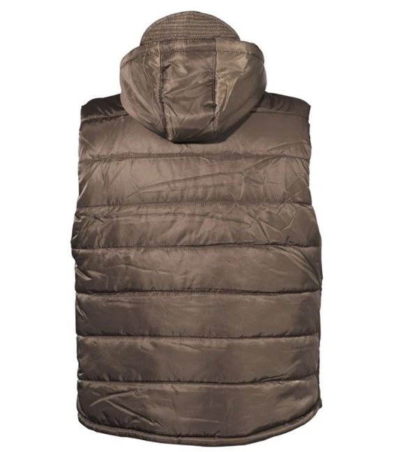 Gilet Kaki Fourré Avec Capuche Amovible 4 Gilet Kaki Fourré Avec Capuche Amovible – Image 2