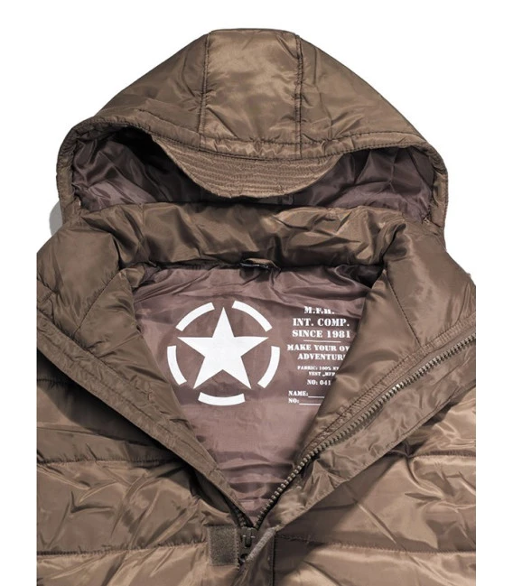 Gilet Kaki Fourré Avec Capuche Amovible 5 Gilet Kaki Fourré Avec Capuche Amovible – Image 3