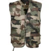 Gilet Reporter Militaire Multi-Poches Camouflage -Militaire Équipement Magasin gilet militaire camouflage multi poche sans manche