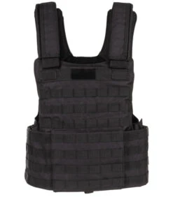 Gilet Tactique "Molle II" W/doublure Noir Modulable