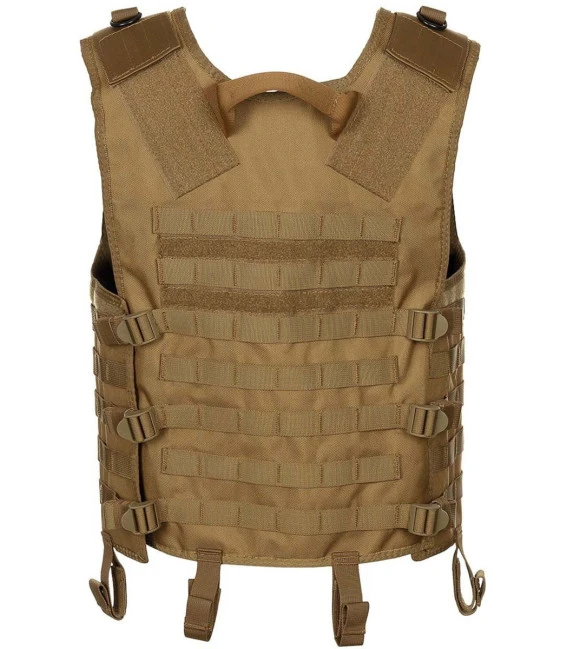 Gilet Tactique "Molle Light" Coyote Tan Système Molle 4 Gilet Tactique "Molle Light" Coyote Tan Système Molle – Image 2