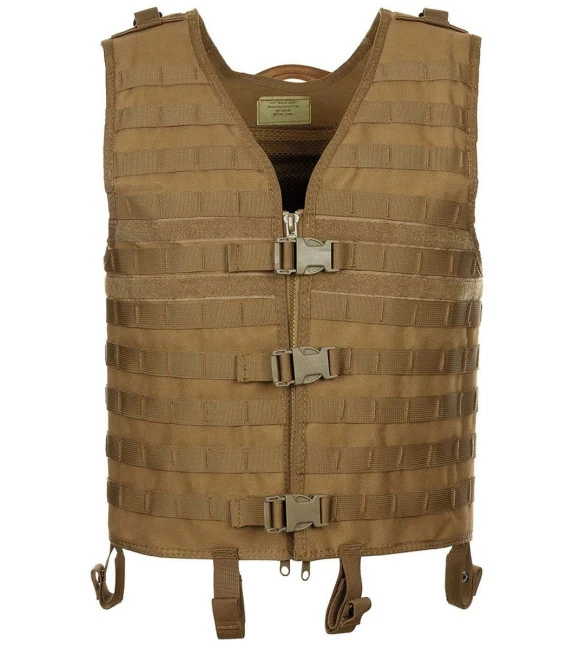Gilet Tactique "Molle Light" Coyote Tan Système Molle 3 Gilet Tactique "Molle Light" Coyote Tan Système Molle