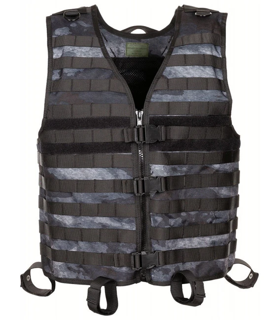 Gilet Tactique "Molle Light" HDT Camou Gris Système Molle 3 Gilet Tactique "Molle Light" HDT Camou Gris Système Molle