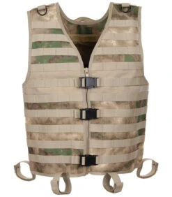 Gilet Tactique "Molle Light" HDT Camou Vert Système Molle