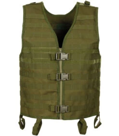 Gilet Tactique "Molle Light" Vert Système Modulaire