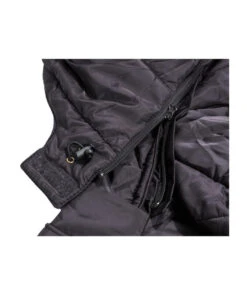 Gilet Noir Fourré Avec Capuche Amovible 10 Gilet Noir Fourré Avec Capuche Amovible -Militaire Équipement Magasin gilet noir fourre avec capuche amovible 3