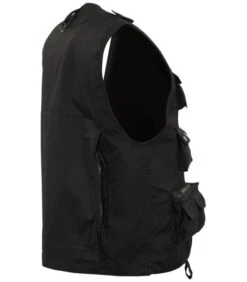 Gilet Outdoor Canadien Noir -Militaire Équipement Magasin gilet outdoor canadien noir lourd 2