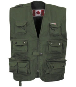 Gilet Outdoor Canadien Vert