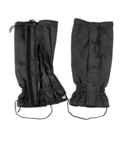 Guêtres Noires De Militaire à Fermeture Glissière