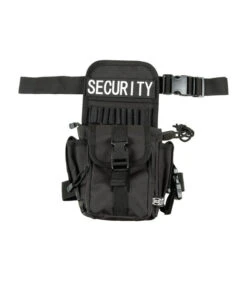 Hip Bag, Noir Avec Fixation Ceinture Et-ou Jambe