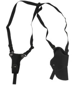 Holster D'épaule, Droit, Noir, Avec Porte-chargeur