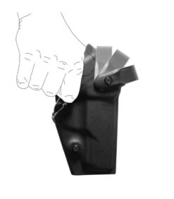 Holster Gaucher Vegatek Duty VKD8 Noir Pour H&K SFP9 -Militaire Équipement Magasin holster gaucher vegatek duty vkd8 noir pour hk sfp9 1 2