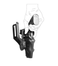 Holster Gaucher Vegatek Short VKS8 Noir GLOCK 17/19/22/23 -Militaire Équipement Magasin holster gaucher vegatek short vks8 noir glock 17192223 1 2