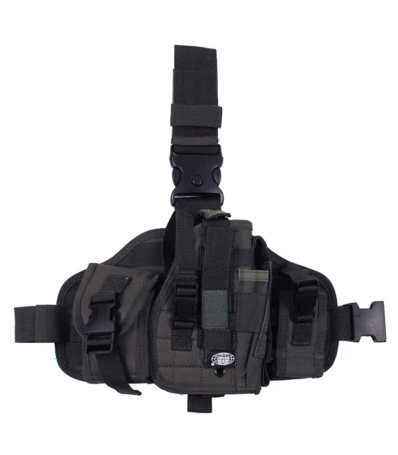 Holster, Kaki, Fix. Cuisse Et Ceinture 3 Holster, Kaki, Fix. Cuisse Et Ceinture