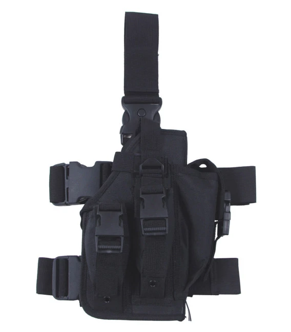Holster, Noir, Fix. Ceinture Et Cuisse, Droit 3 Holster, Noir, Fix. Ceinture Et Cuisse, Droit