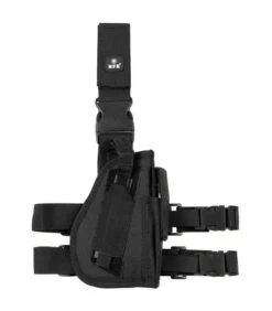 Holster Noir Cuisse Droite Et Ceinture