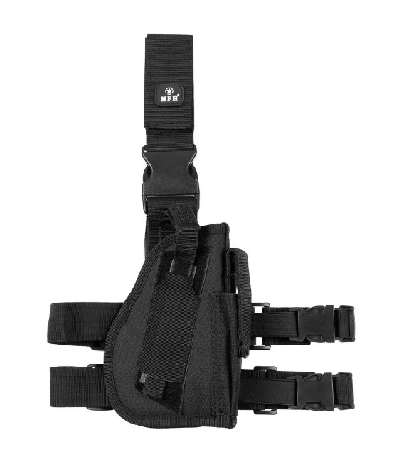 Holster Noir Cuisse Droite Et Ceinture 3 Holster Noir Cuisse Droite Et Ceinture