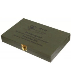 Kit De Nettoyage, Universel Pour Pistolet, Boite En Bois -Militaire Équipement Magasin kit de nettoyage universel pour pistolet boite en bois 1